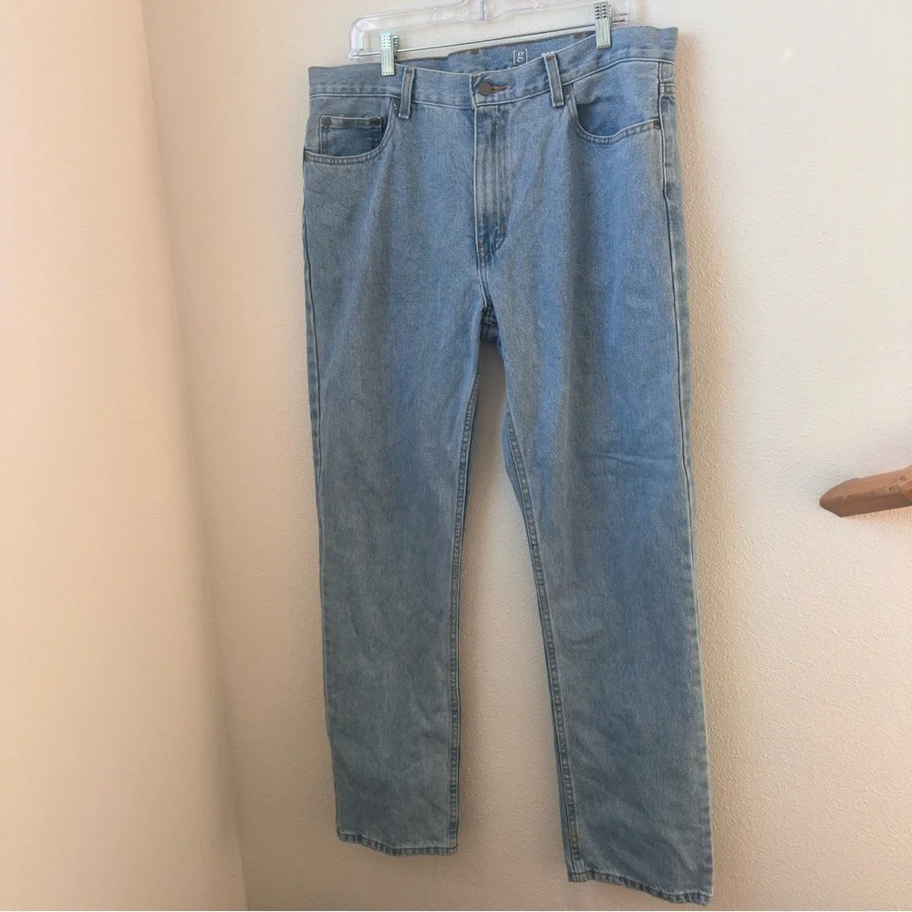 George Men's Light Blue Jeans, 36x34